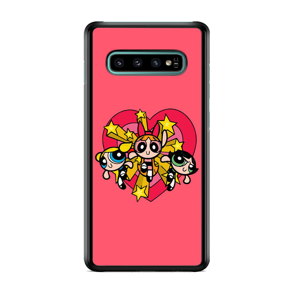 The Powerpuff Girls Pink Love Samsung Galaxy S10 Case