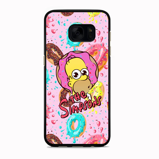 The Simpson Donuts Hunter Samsung Galaxy S7 Edge Case
