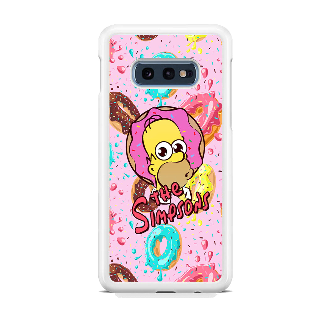 The Simpson Donuts Hunter Samsung Galaxy S10E Case