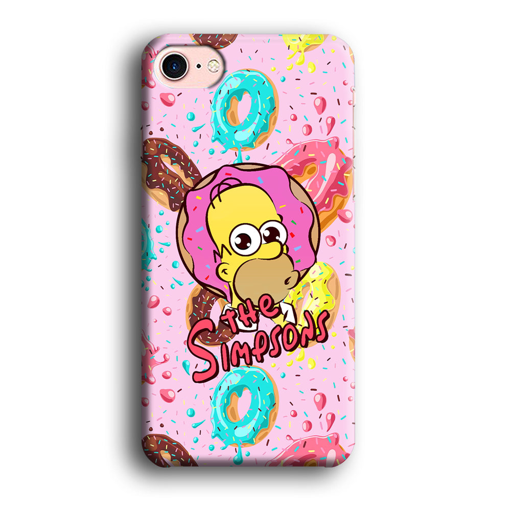 The Simpson Donuts Hunter iPhone 8 Case