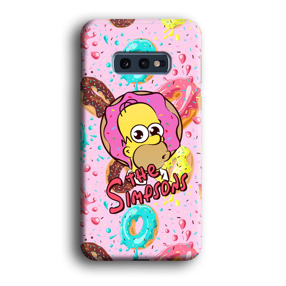 The Simpson Donuts Hunter Samsung Galaxy S10E Case