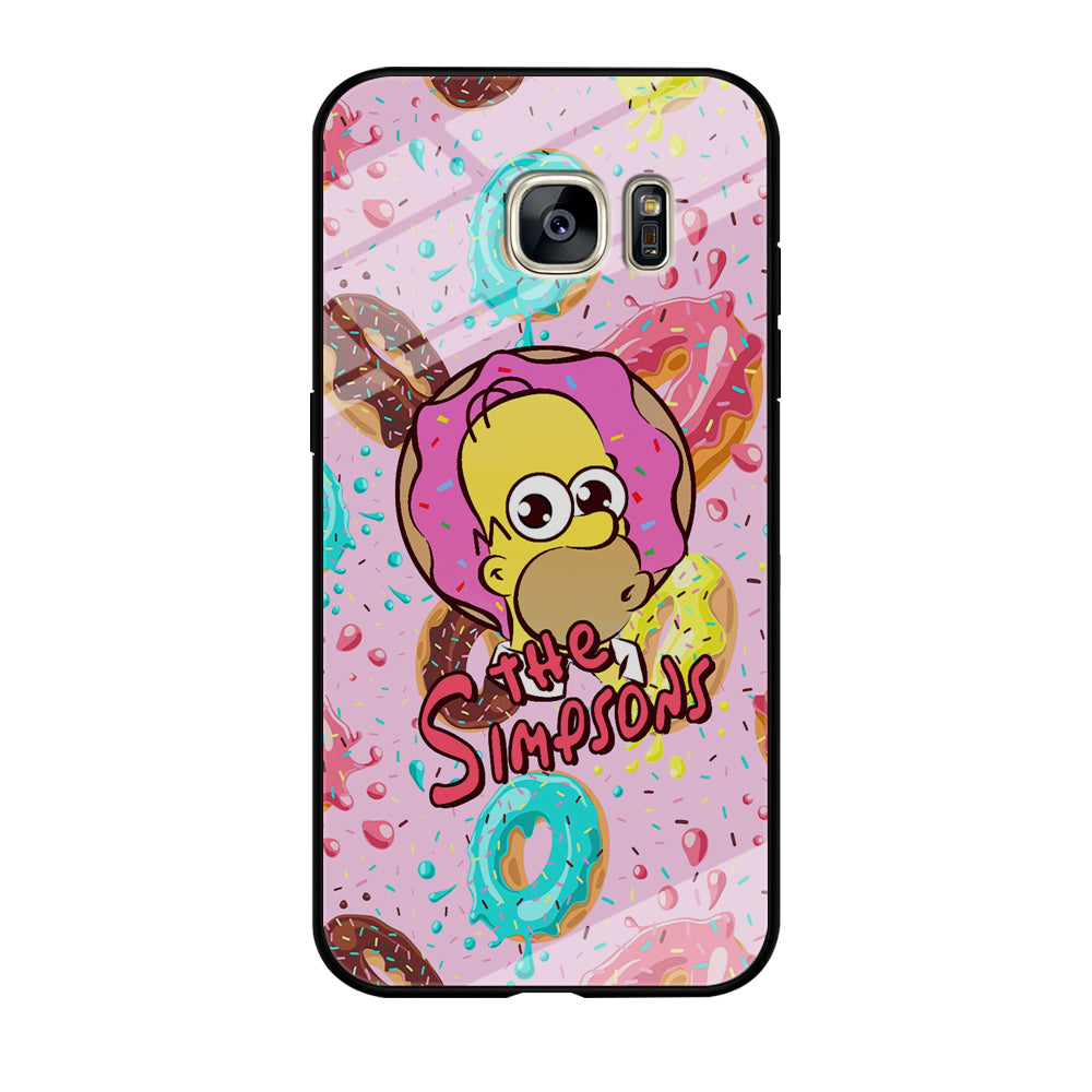 The Simpson Donuts Hunter Samsung Galaxy S7 Edge Case
