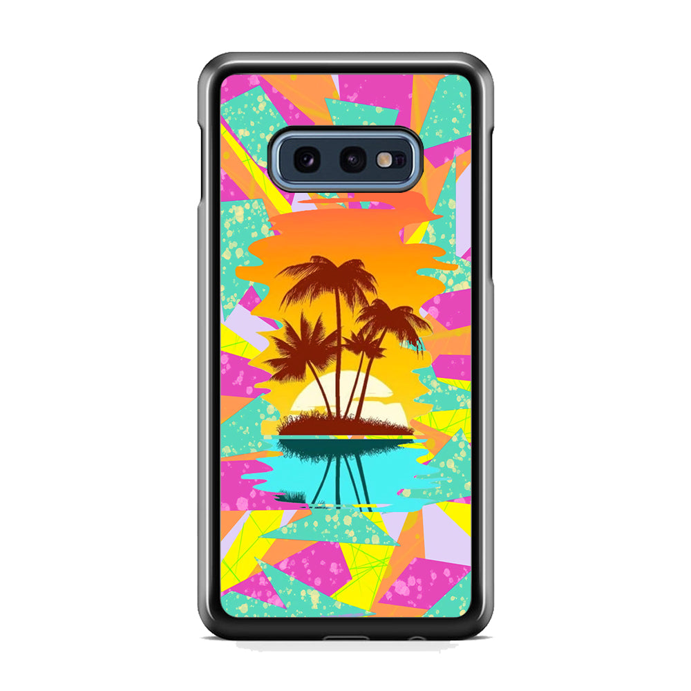 The Sunset Over The Day Samsung Galaxy S10E Case