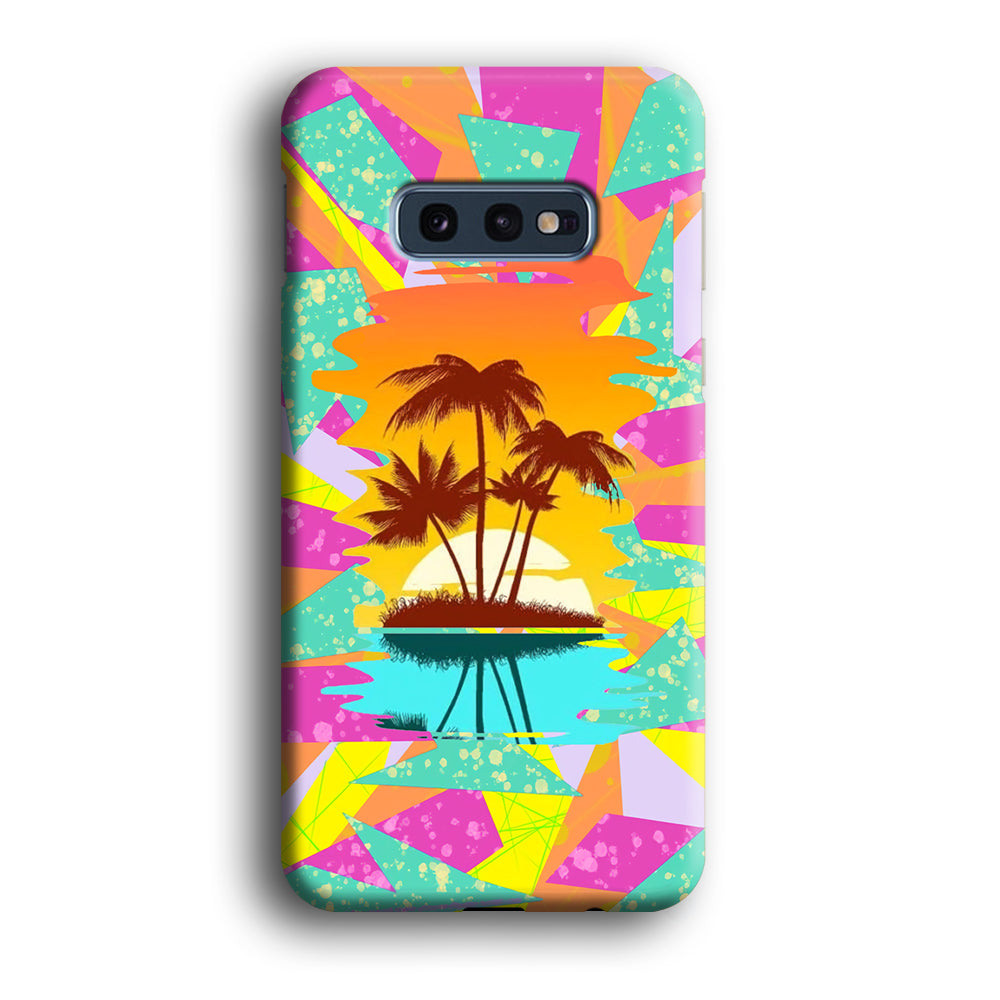 The Sunset Over The Day Samsung Galaxy S10E Case
