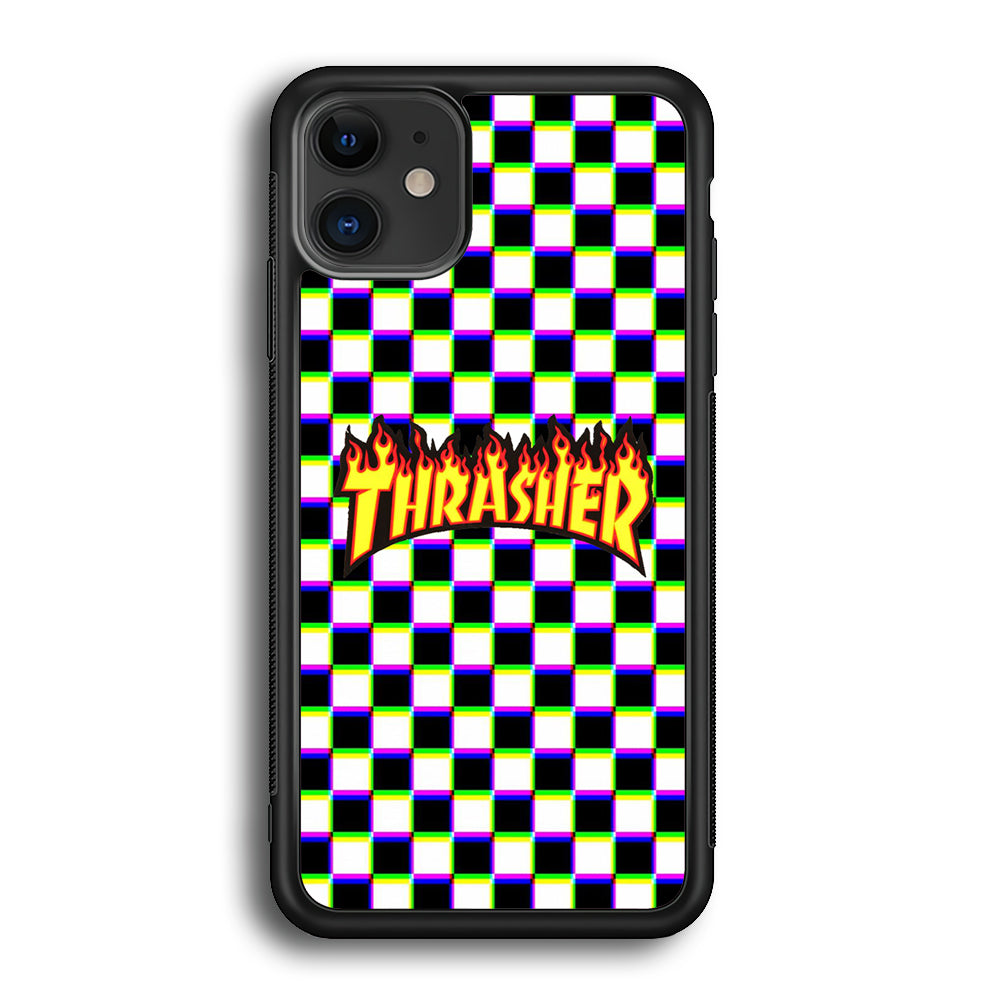 Thrasher Chess iPhone 12 Case - Carneyforia