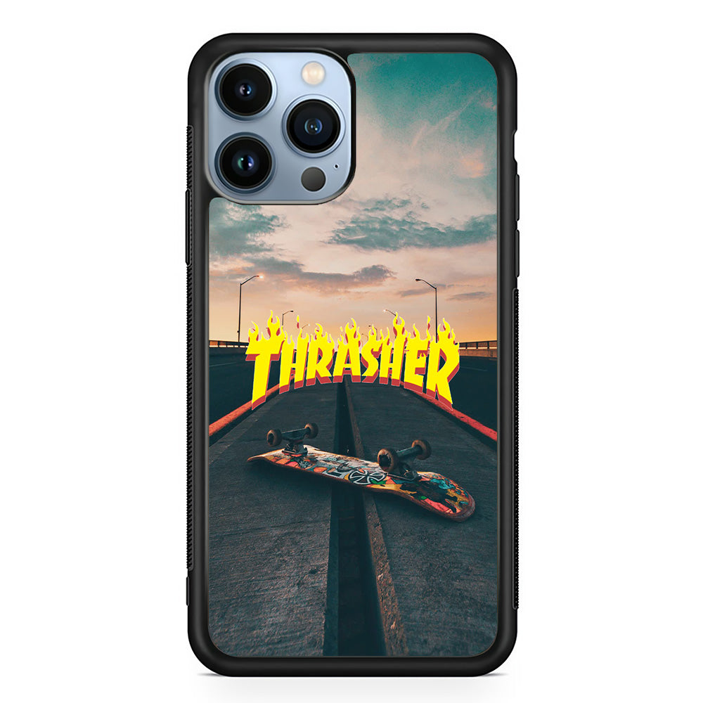 Thrasher Skate View iPhone 13 Pro Case - Carneyforia