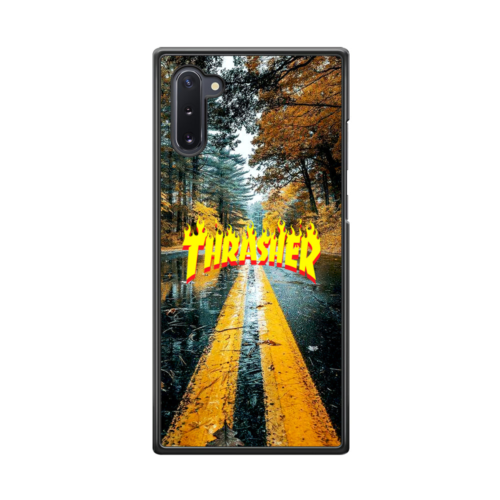 Thrasher The Trajectory of Nature Samsung Galaxy Note 10 Case - Carneyforia