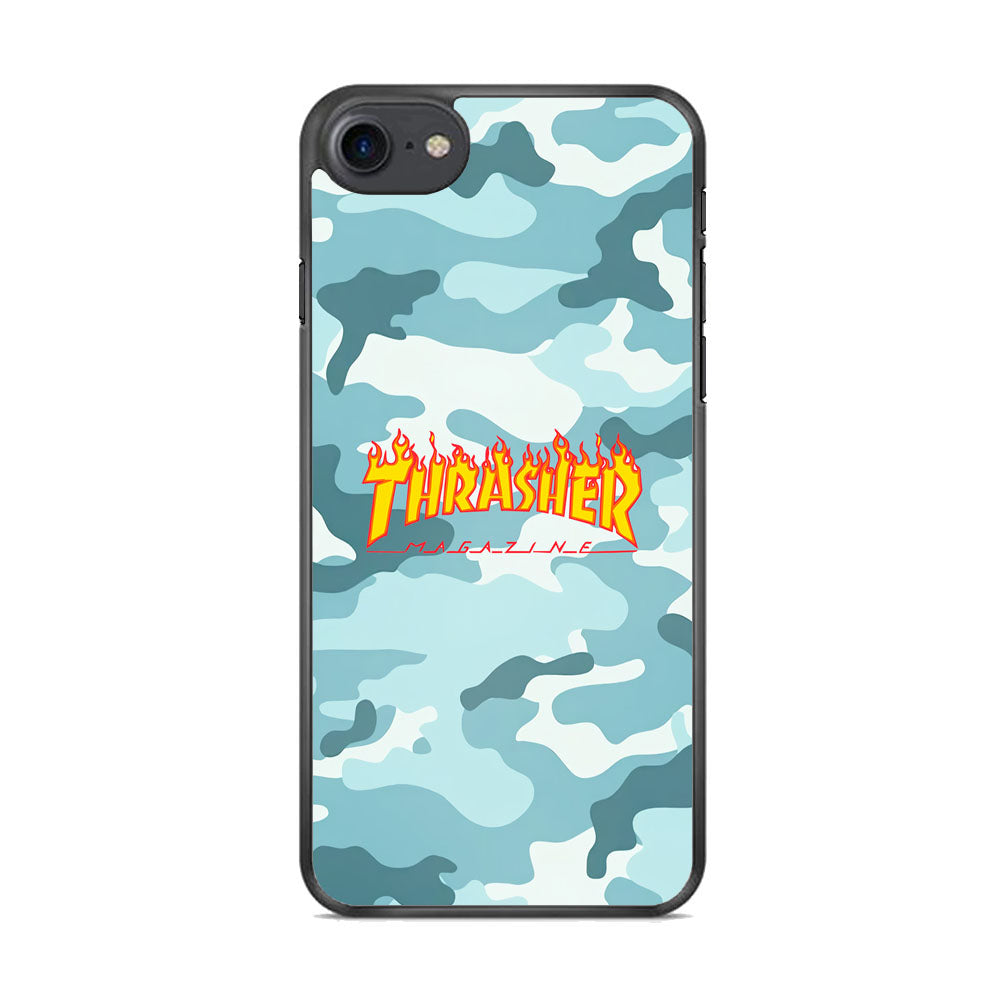 Thrasher Camo Light Blue iPhone 7 Case - Carneyforia