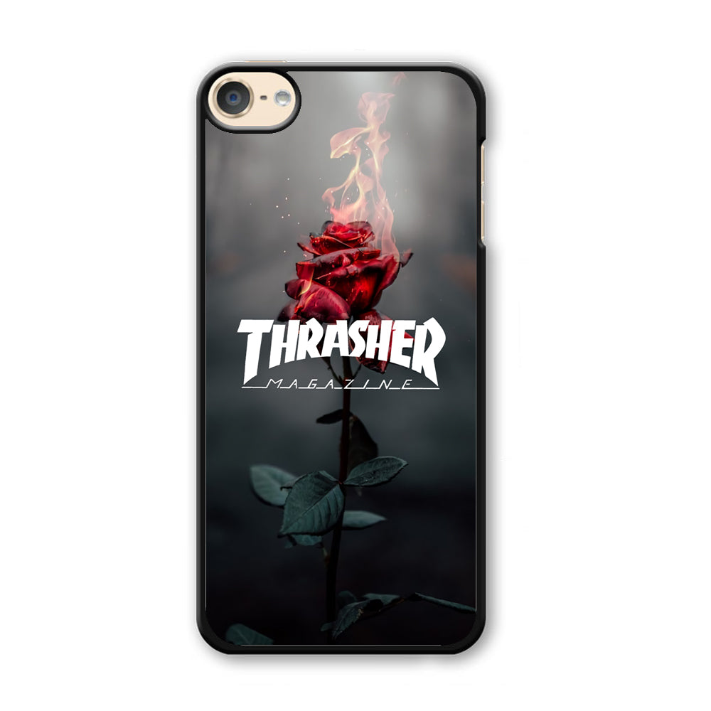 Thrasher Rose Flame iPod Touch 6 Case