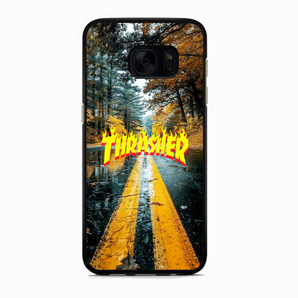 Thrasher The Trajectory of Nature Samsung Galaxy S7 Case - Carneyforia
