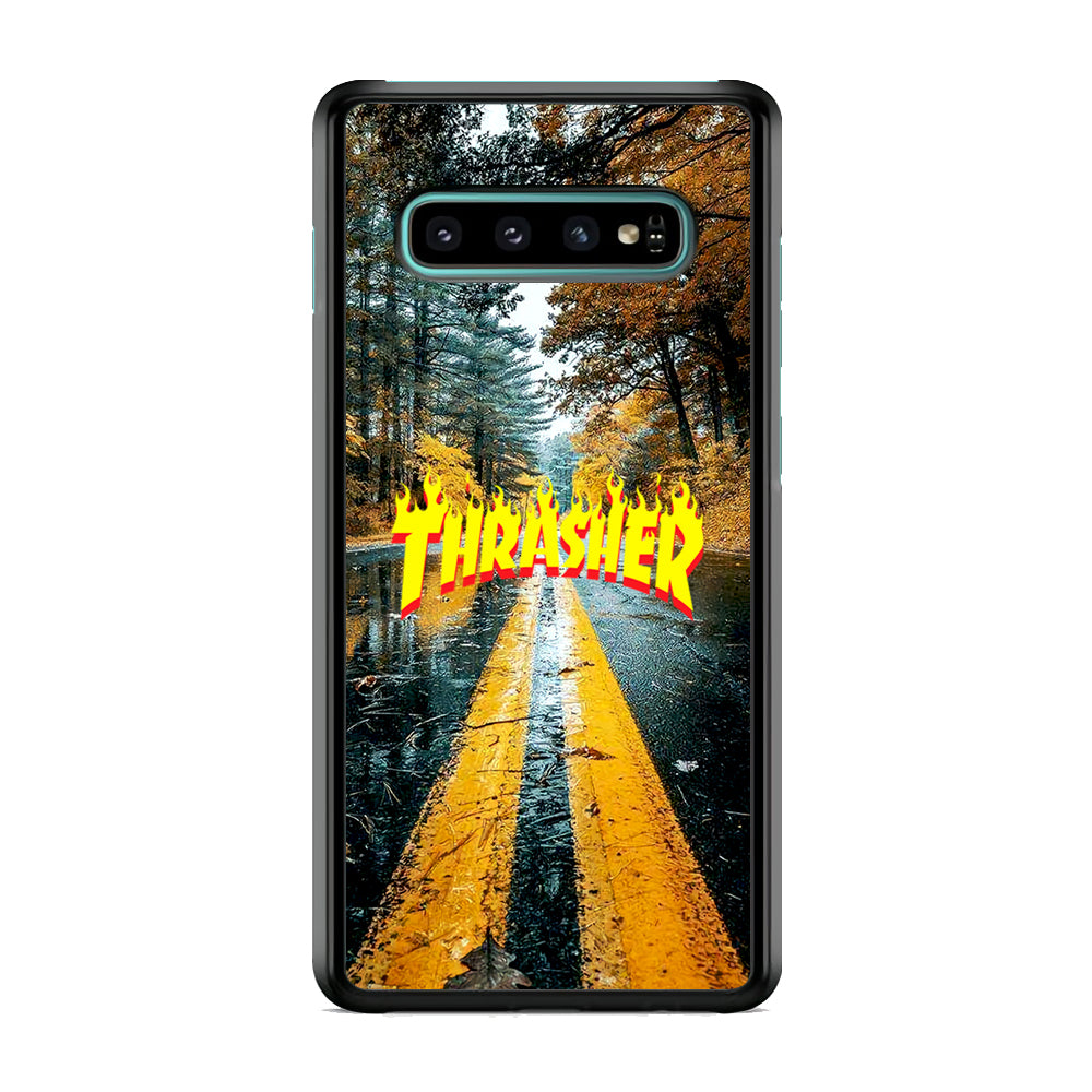 Thrasher The Trajectory of Nature Samsung Galaxy S10 Case - Carneyforia