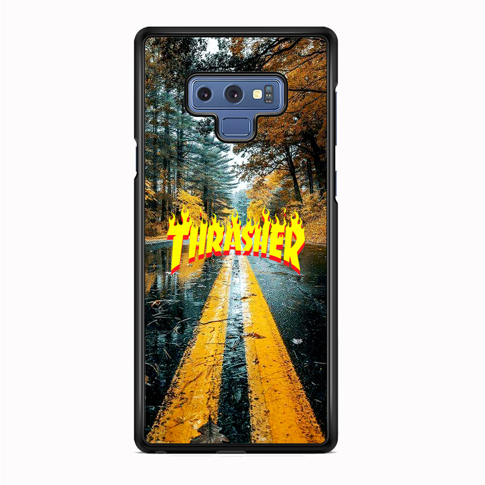 Thrasher The Trajectory of Nature Samsung Galaxy Note 9 Case - Carneyforia
