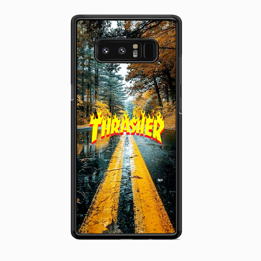 Thrasher The Trajectory of Nature Samsung Galaxy Note 8 Case - Carneyforia