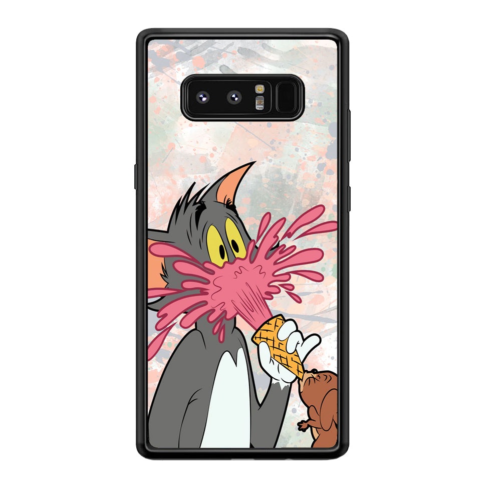 Tom And Jerry Ice Cream Gun Samsung Galaxy Note 8 Case