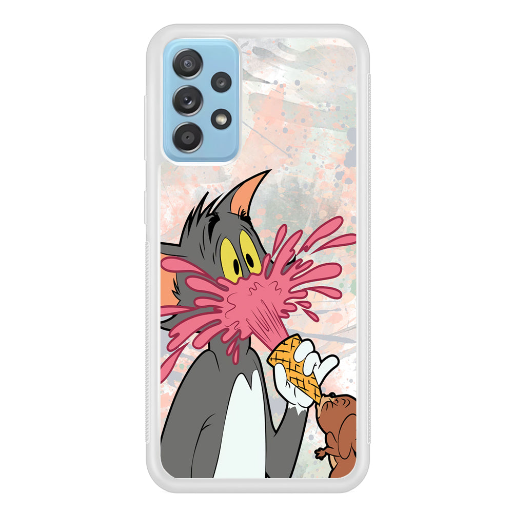 Tom And Jerry Ice Cream Gun Samsung Galaxy A52 Case