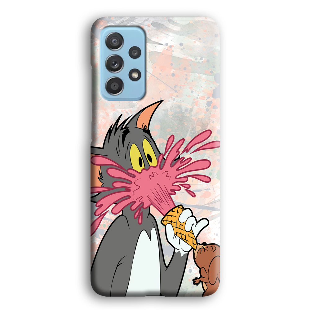 Tom And Jerry Ice Cream Gun Samsung Galaxy A52 Case