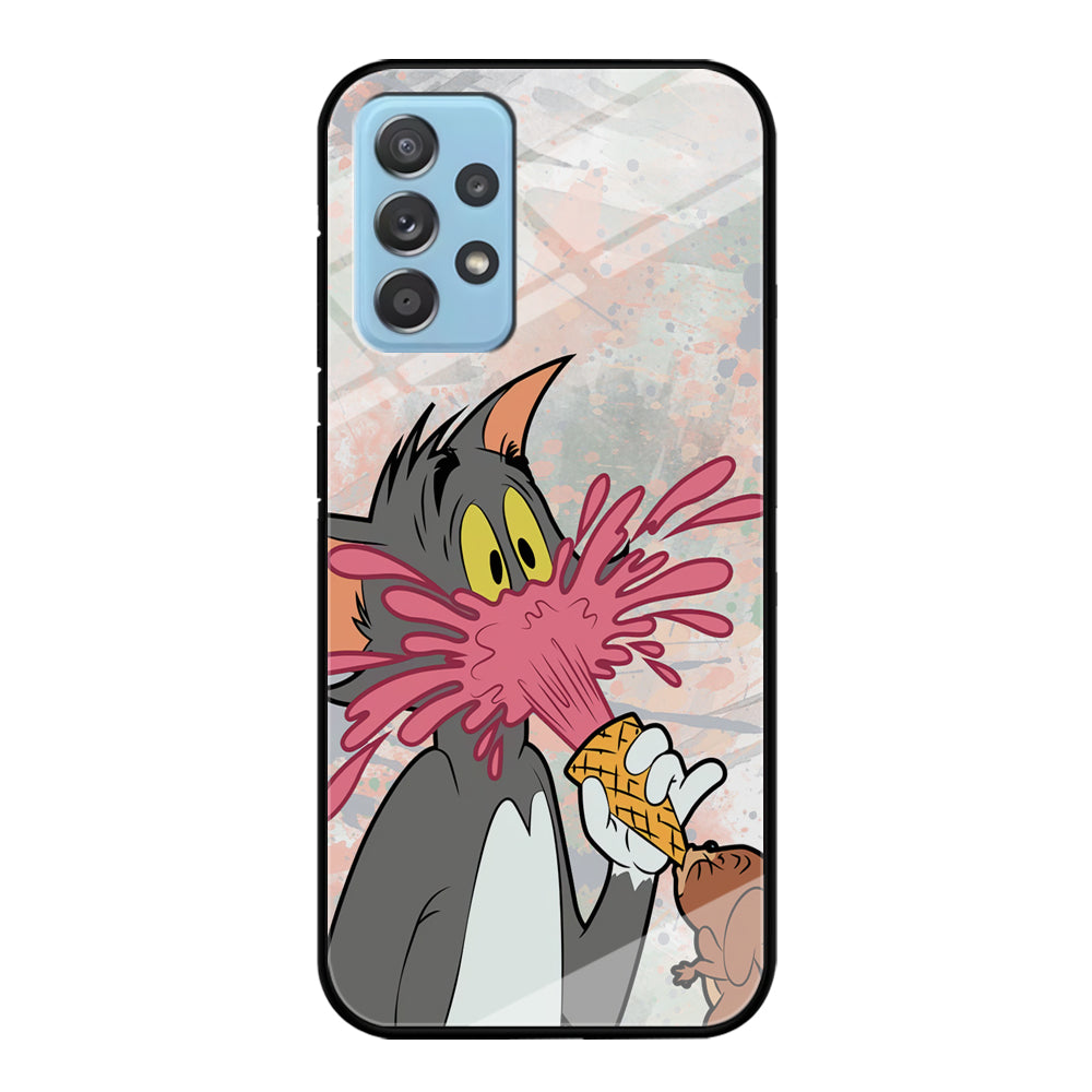 Tom And Jerry Ice Cream Gun Samsung Galaxy A52 Case
