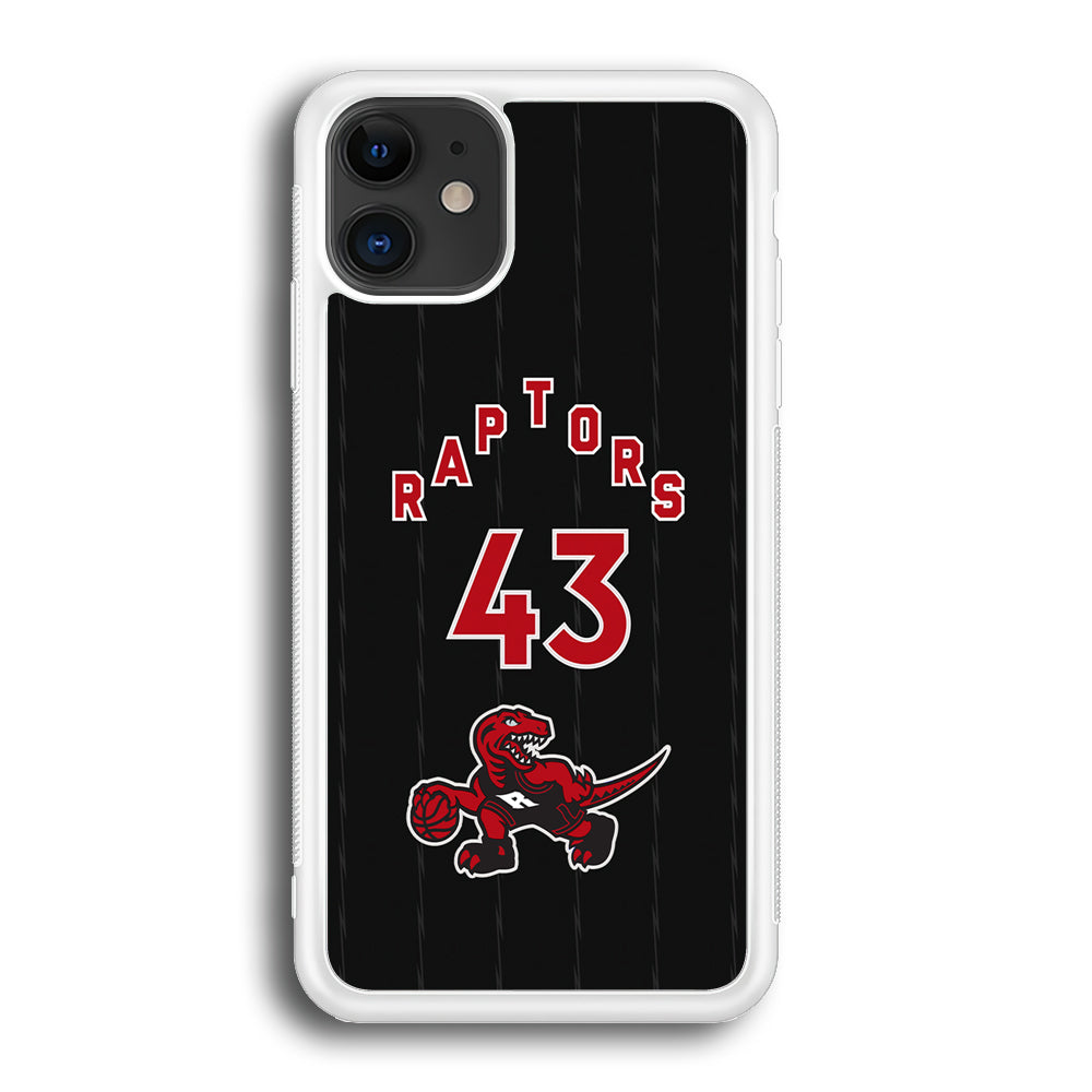 Toronto Raptors on 43 Jersey iPhone 12 Case