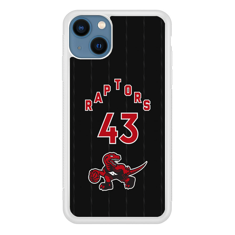 Toronto Raptors on 43 Jersey iPhone 13 Case