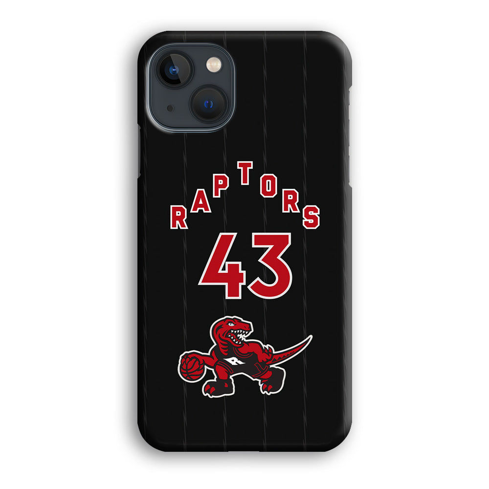 Toronto Raptors on 43 Jersey iPhone 13 Case