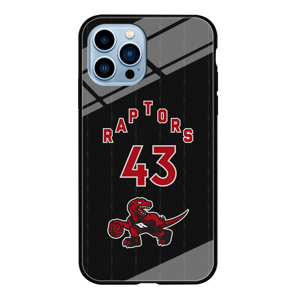Toronto Raptors on 43 Jersey iPhone 13 Pro Max Case