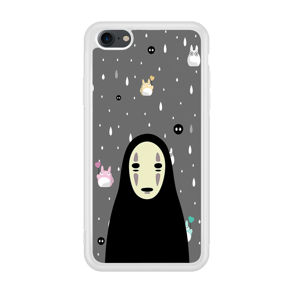 Totoro Kaonashi Close Up iPhone 8 Case