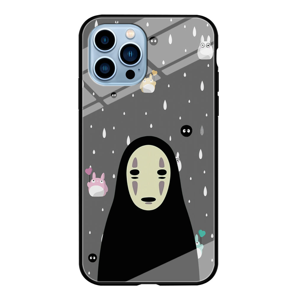 Totoro Kaonashi Close Up iPhone 13 Pro Case