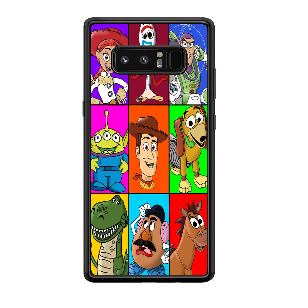 Toy Story Collage Character Samsung Galaxy Note 8 Case