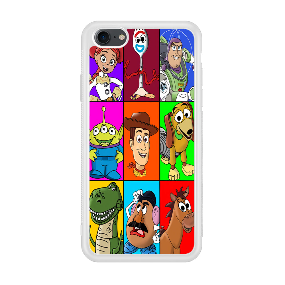 Toy Story Collage Character iPhone 8 Case