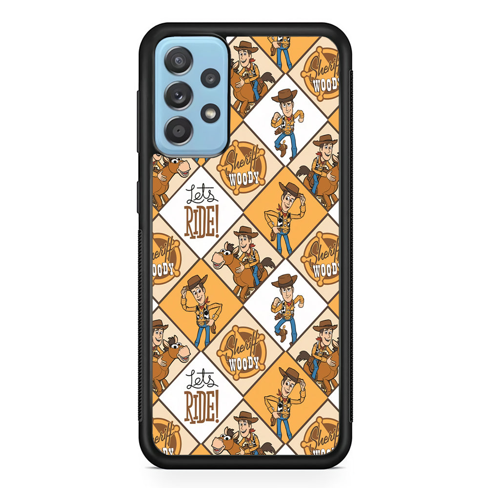 Toy Story Sheriff Woody Samsung Galaxy A52 Case