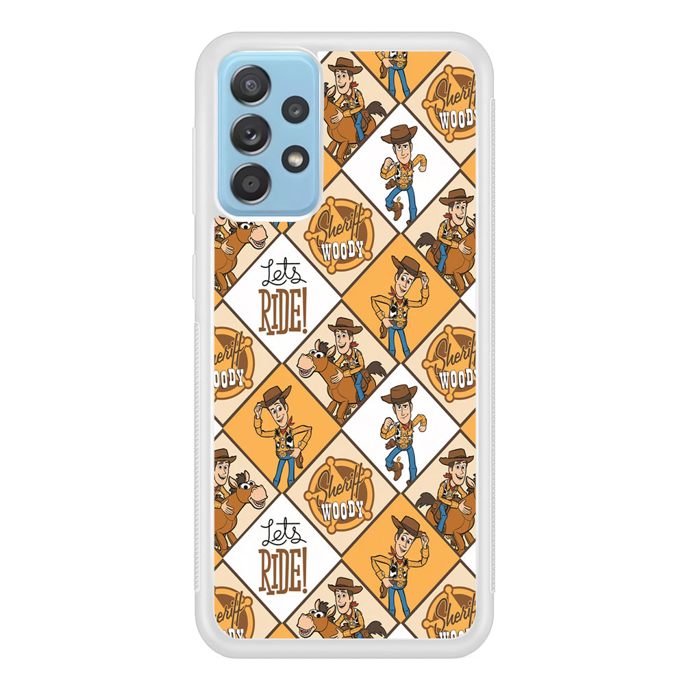 Toy Story Sheriff Woody Samsung Galaxy A52 Case