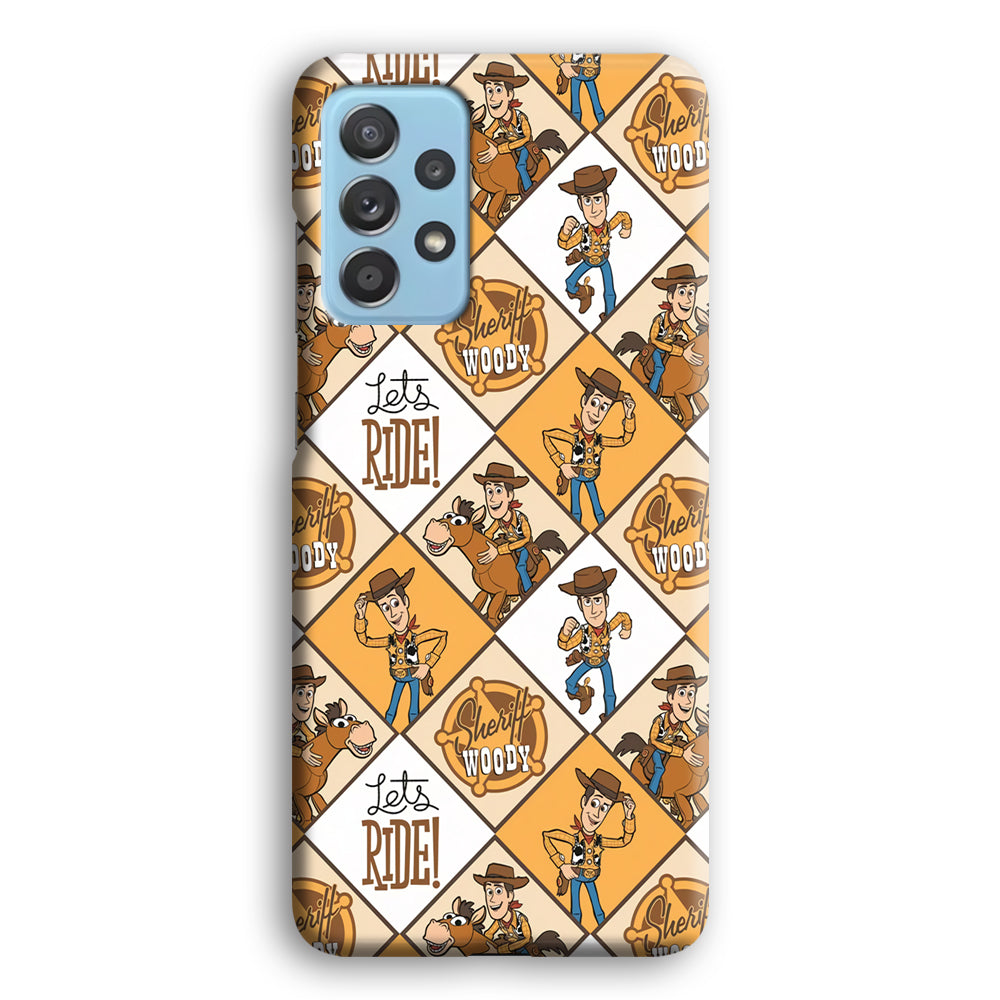 Toy Story Sheriff Woody Samsung Galaxy A52 Case