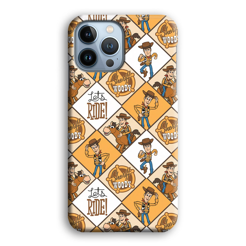 Toy Story Sheriff Woody iPhone 13 Pro Max Case