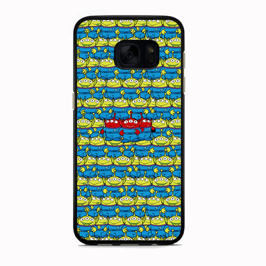 Toy Story Green Alien Populace Samsung Galaxy S7 Case