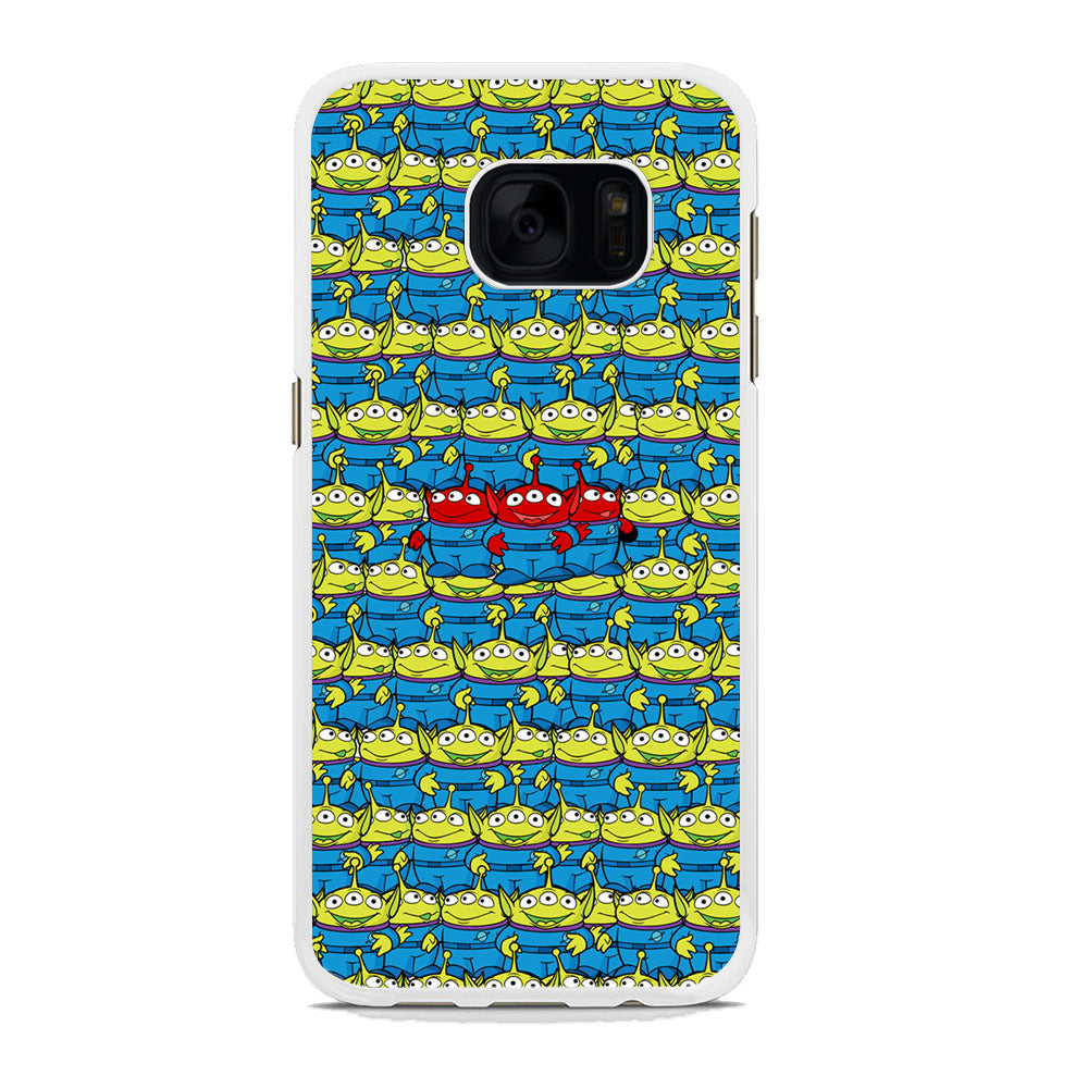 Toy Story Green Alien Populace Samsung Galaxy S7 Case