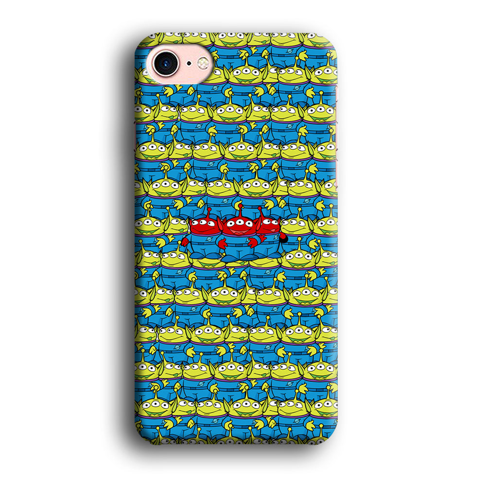 Toy Story Green Alien Populace iPhone 8 Case