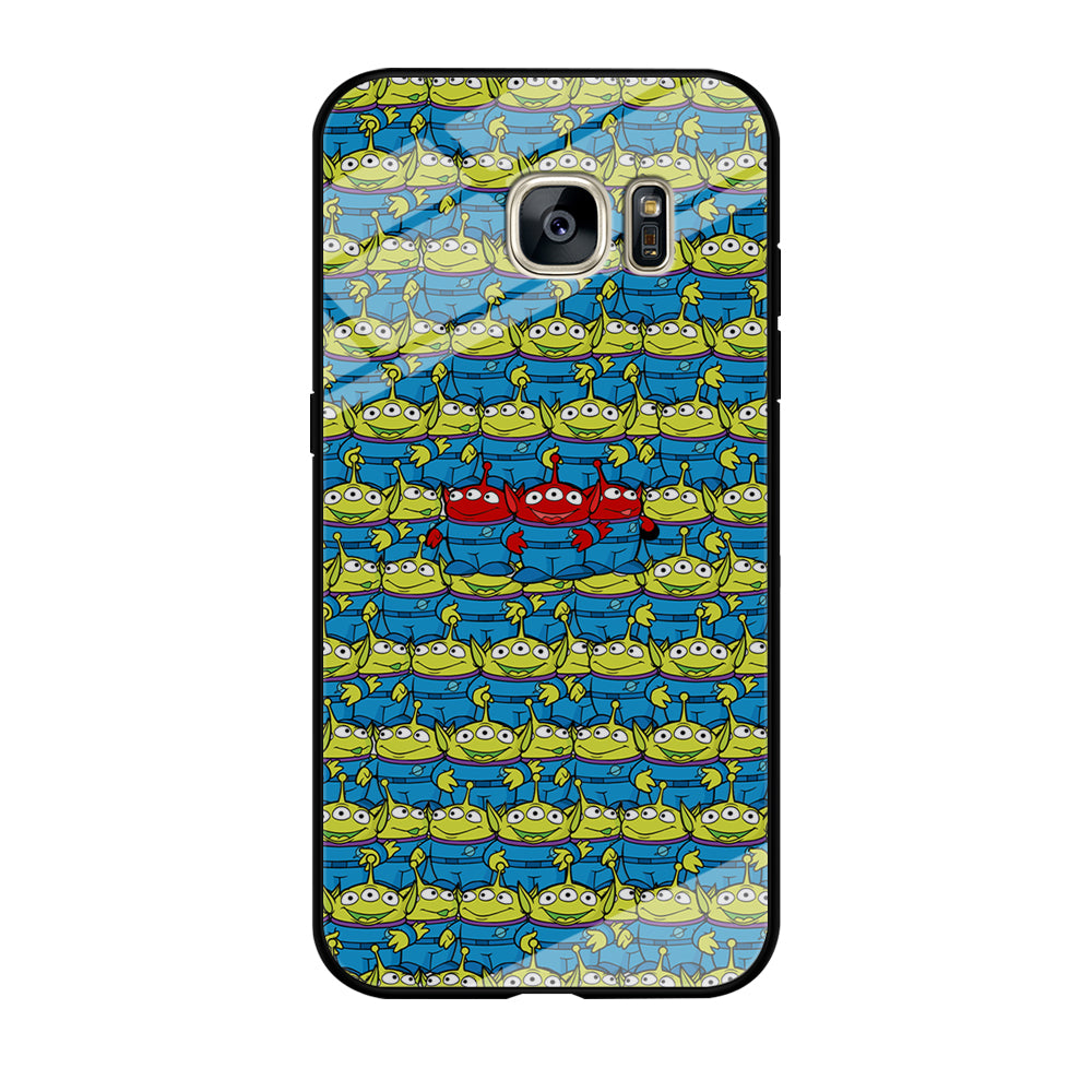 Toy Story Green Alien Populace Samsung Galaxy S7 Case