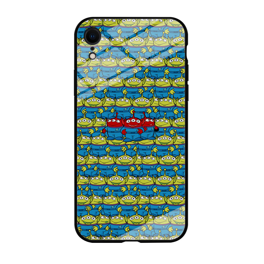 Toy Story Green Alien Populace iPhone XR Case