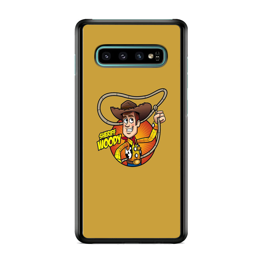 Toy Story Sherif Woody Coboy Style Samsung Galaxy S10 Case