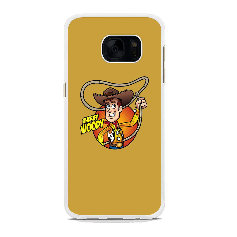 Toy Story Sherif Woody Coboy Style Samsung Galaxy S7 Edge Case