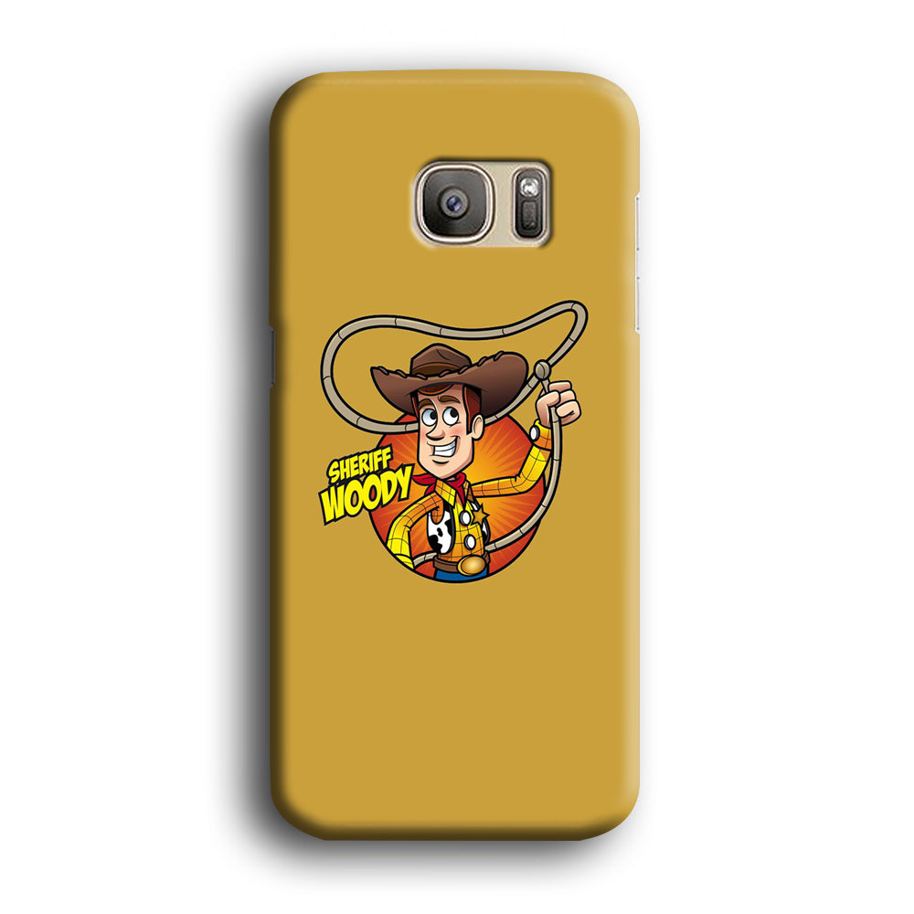 Toy Story Sherif Woody Coboy Style Samsung Galaxy S7 Case