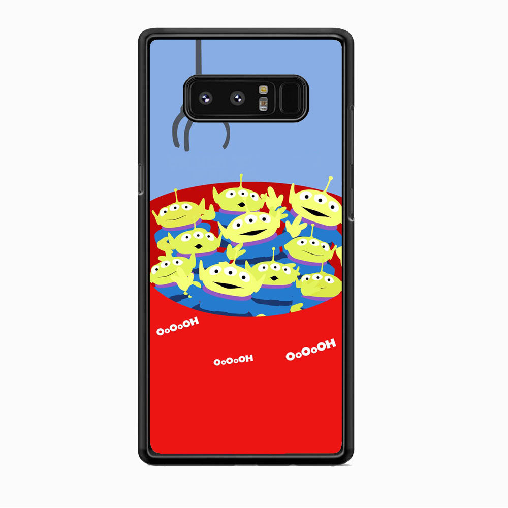 Toy Strory Geen Alien Happy With Claw Toy Samsung Galaxy Note 8 Case