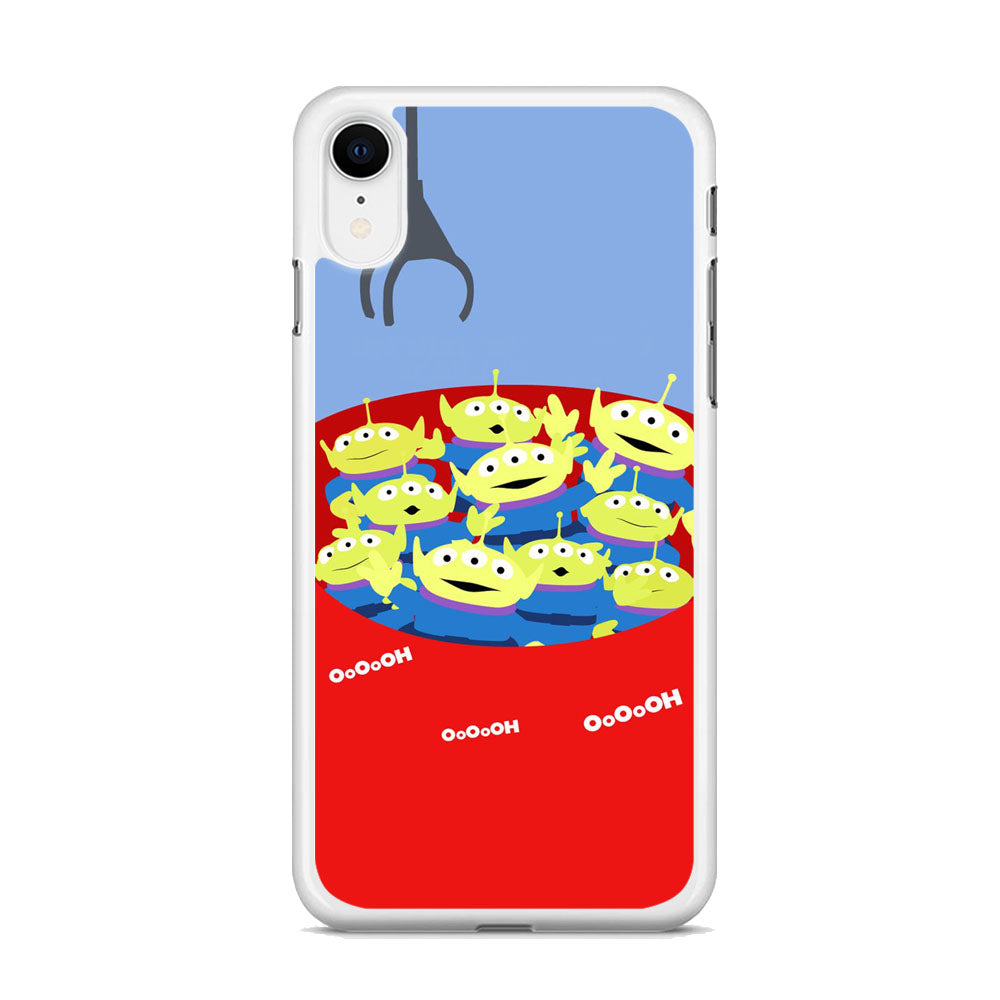 Toy Strory Geen Alien Happy With Claw Toy iPhone XR Case