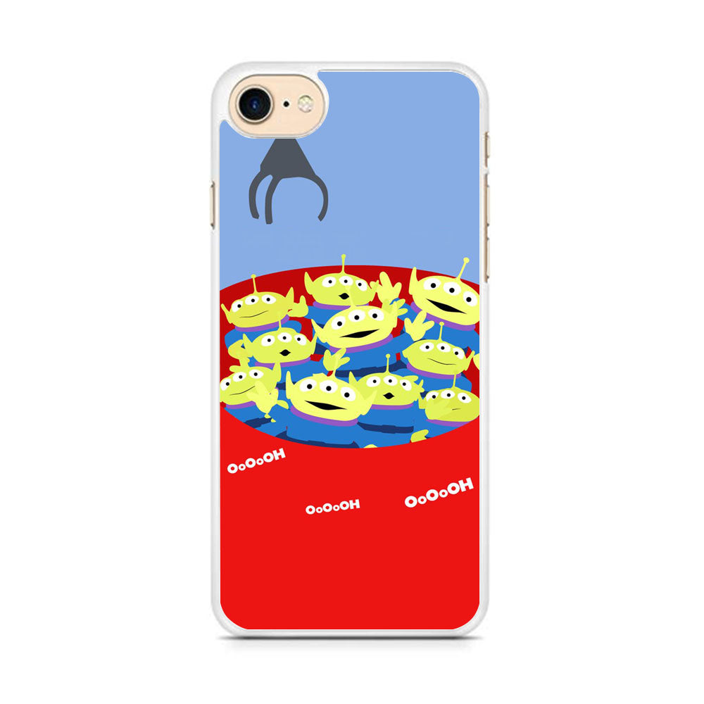 Toy Strory Geen Alien Happy With Claw Toy iPhone 8 Case