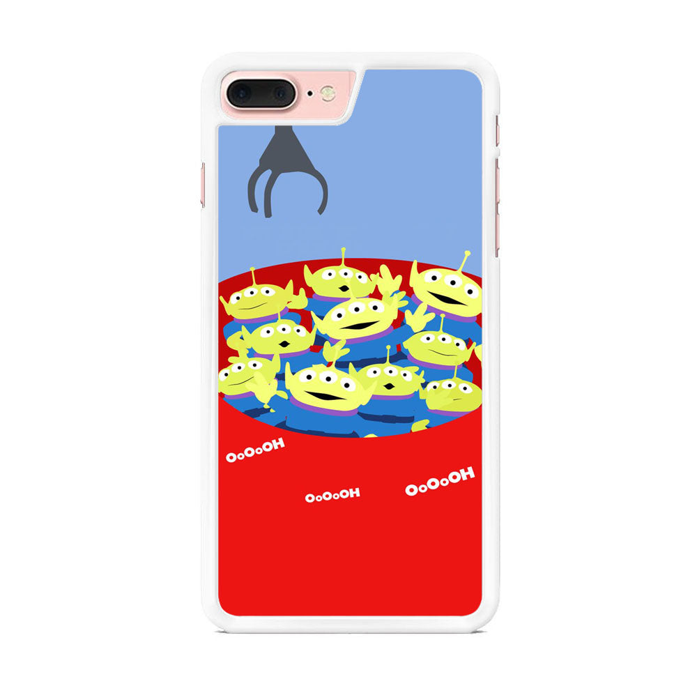 Toy Strory Geen Alien Happy With Claw Toy iPhone 8 Plus Case