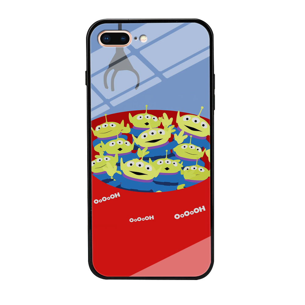 Toy Strory Geen Alien Happy With Claw Toy iPhone 8 Plus Case