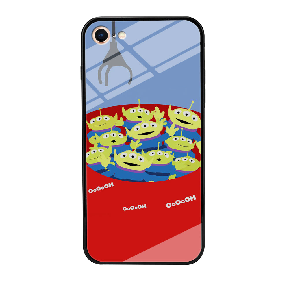 Toy Strory Geen Alien Happy With Claw Toy iPhone 8 Case