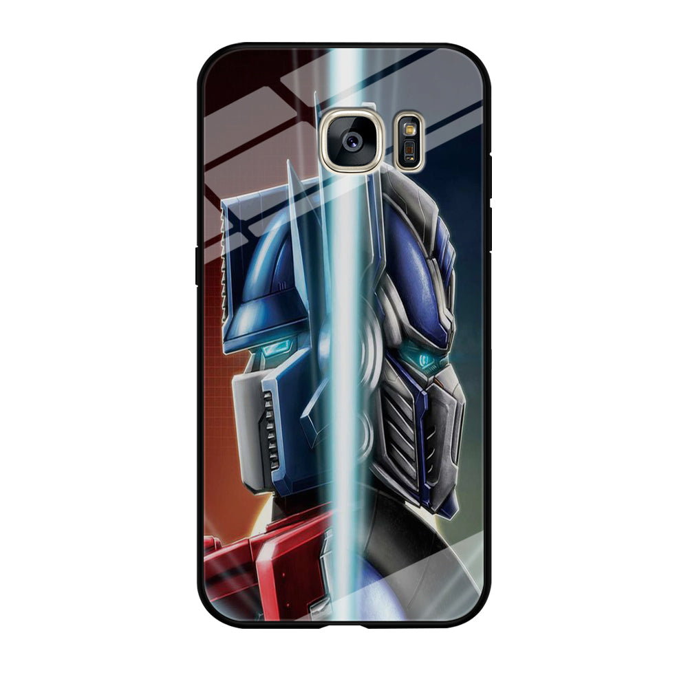 Transformers Optimus Prime Character Samsung Galaxy S7 Edge Case