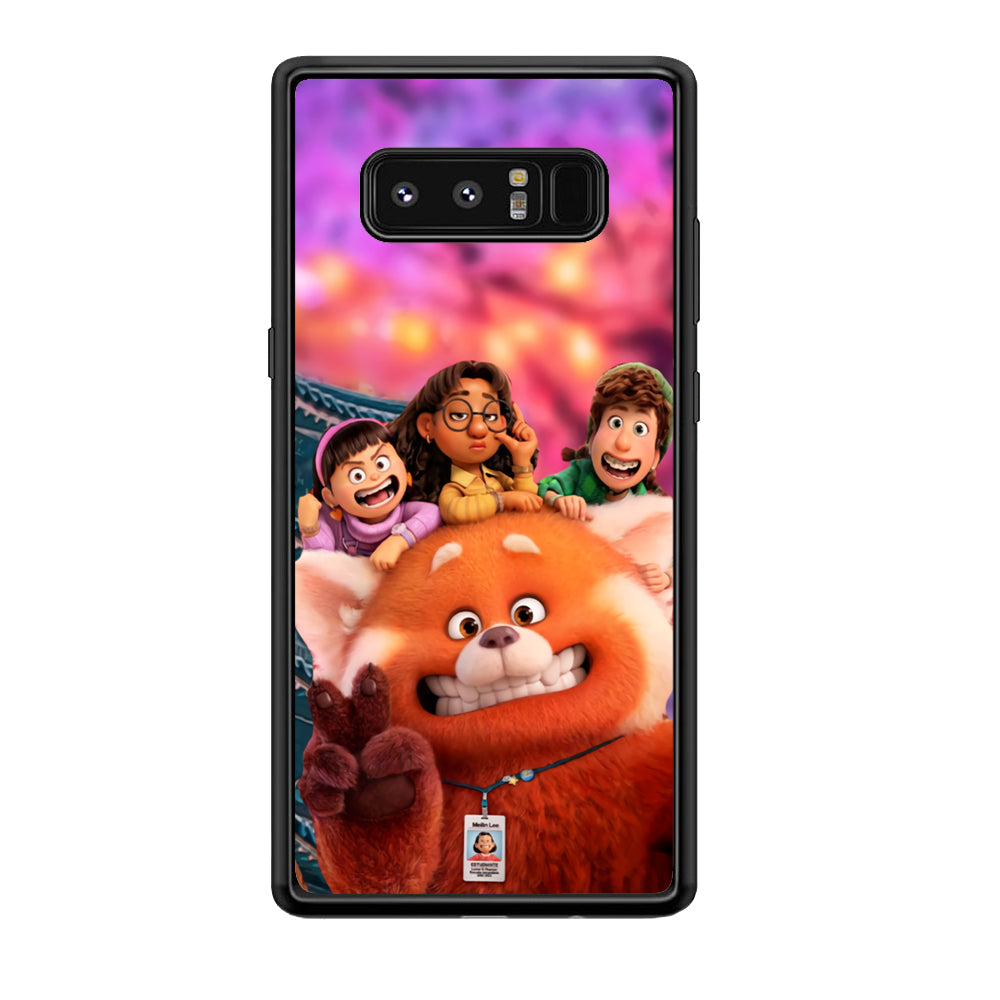 Turning Red Selfie Samsung Galaxy Note 8 Case