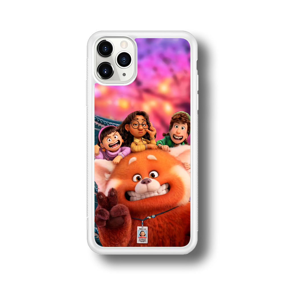 Turning Red Selfie iPhone 11 Pro Case